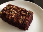 2 Minute Chocolate Walnut Microwave Cake